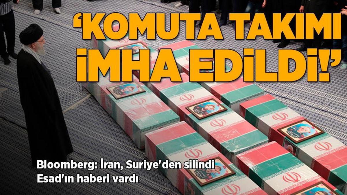 Orta Doğu’daki savaşta son durum… Bloomberg yazdı: İran, Suriye’den silindi, Esad’ın haberi vardı! Komuta takımı imha edildi