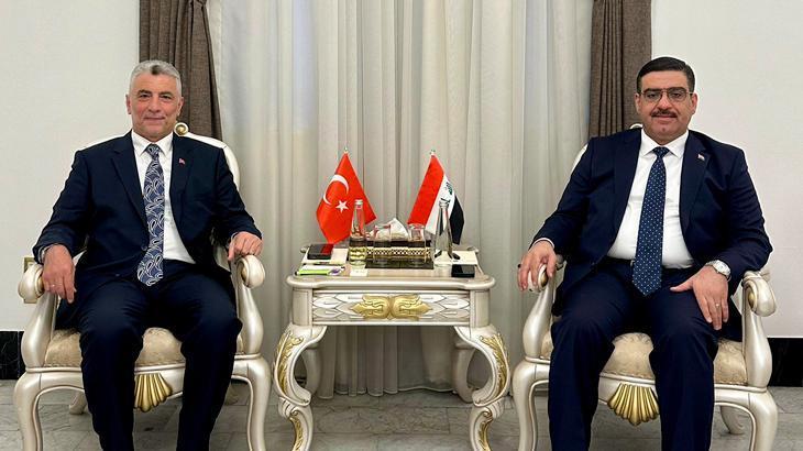 Bakan Bolat, Irak Ticaret Bakanı El-Greyri ile bir araya geldi
