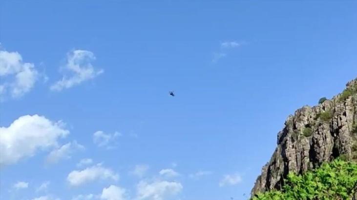 Hakkari Çukurca’da helikopter hareketliliği