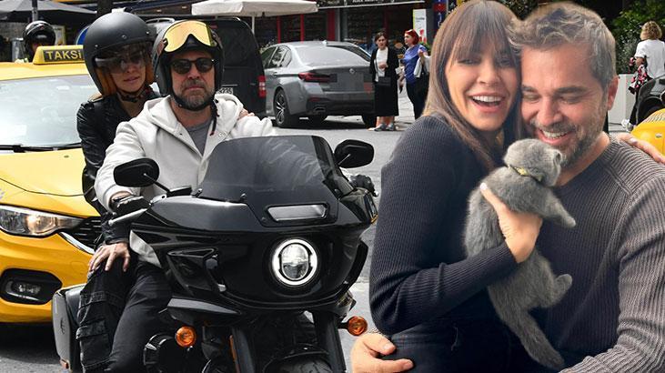 Engin Altan Düzyatan ile Neslişah Alkoçlar’dan İstanbul trafiğine motosikletli çözüm!