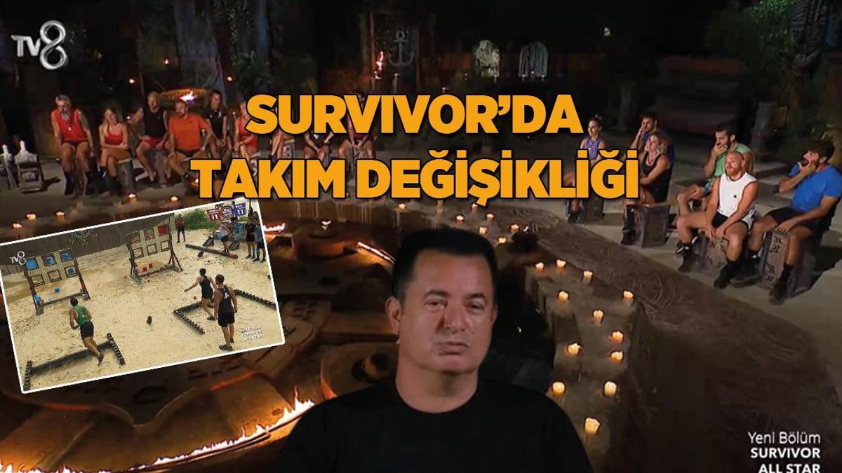 Survivor All Star’da takım değişikliği! Dokunulmazlık oyunu nefes kesti