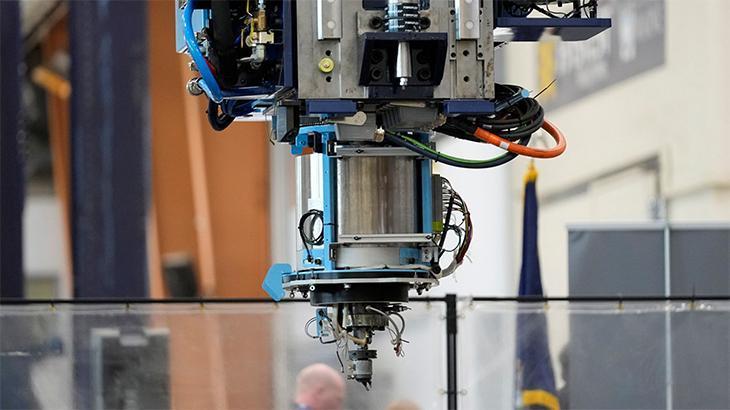 Dünyanın en büyük 3D yazıcısı ile mahalleler inşa etmek mümkün
