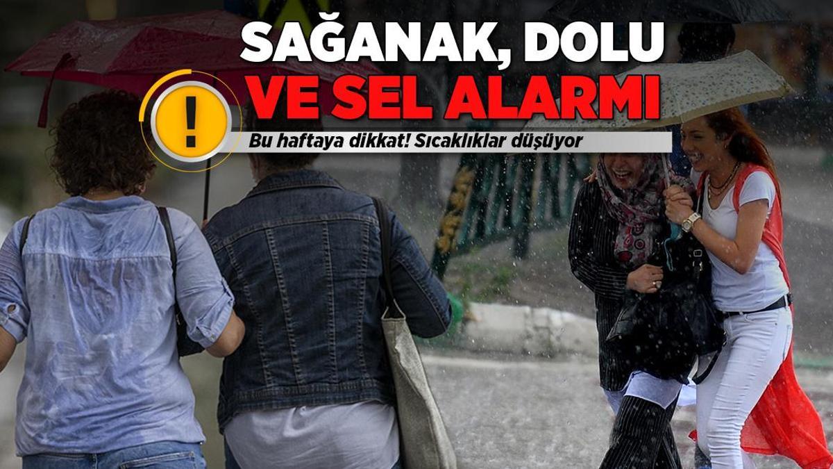Son dakika… Meteoroloji’den yeni uyarı geldi! Bu haftaya dikkat, sıcaklıklar düşüyor