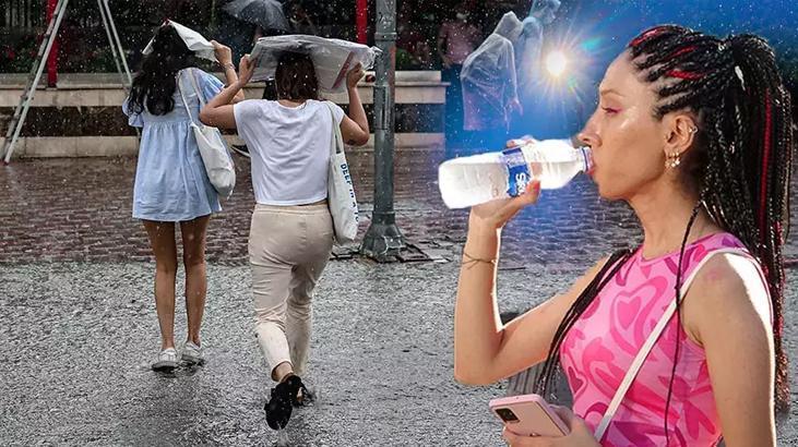 Meteoroloji 28 il için uyardı! Neredeyse tüm yurtta sağanak var