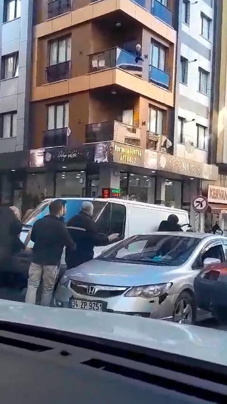 Yer: İstanbul! Trafikte baltalı dehşet