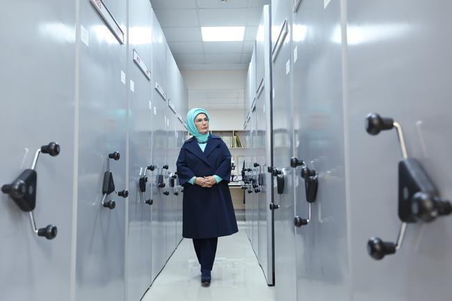 Emine Erdoğan'dan dünyanın en büyük üçüncü gen tohum bankasına ziyaret