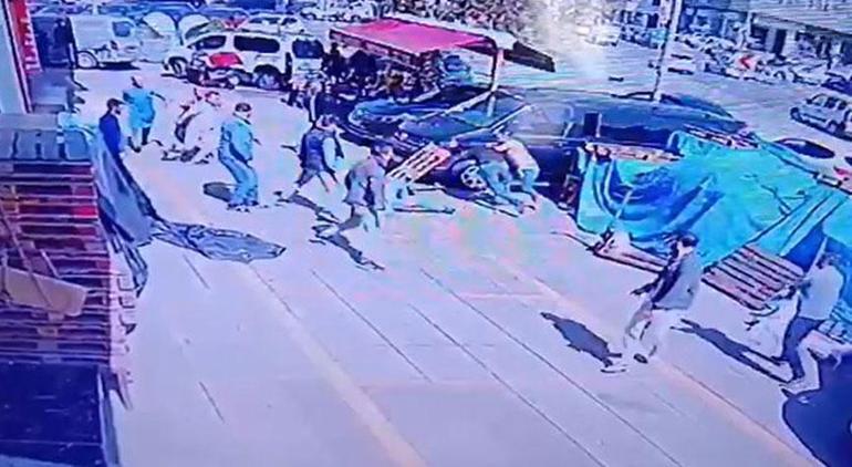 Bayrampaşa'da ayak ezme cinayeti! Kameralar her şeyi kaydetti