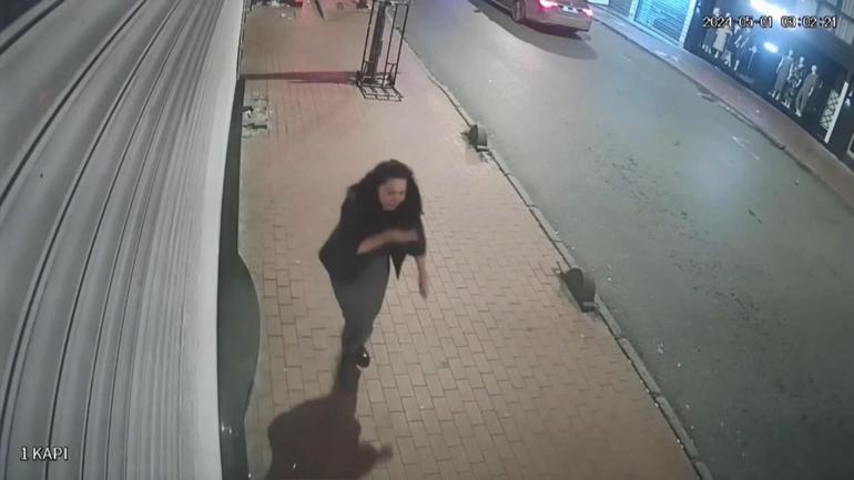 Gece yolda yürüyen kadına korkunç saldırı!