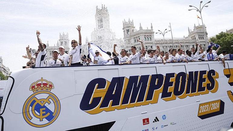 Real Madrid şampiyonluk kutlamalarında Arda Güler coşkusu! Rüdiger'den övgü: Türk elmas