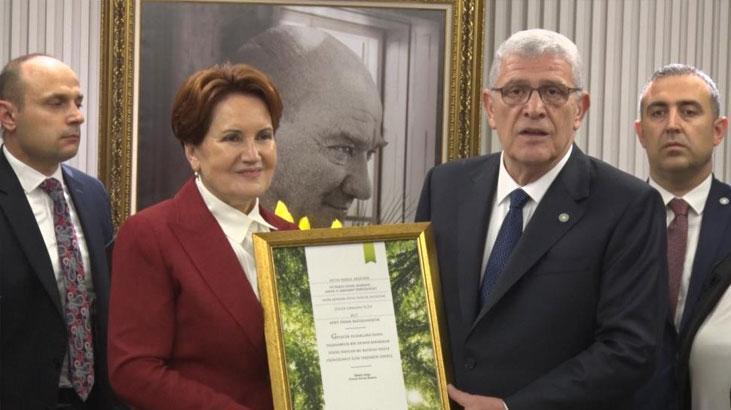 Dervişoğlu, görevi Akşener’den devraldı