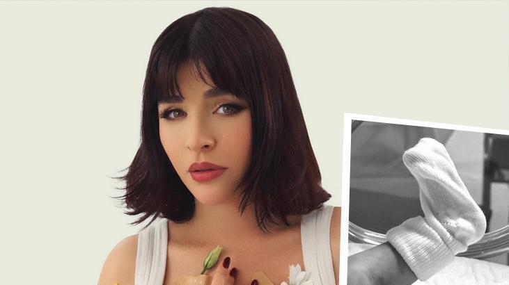 Gonca Vuslateri’den bebeğiyle ilk paylaşım! ‘Hoş geldin Asya Mone’