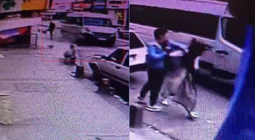 Kaza yapan sürücü dehşet saçtı! Hıncını yanındaki kadından çıkardı