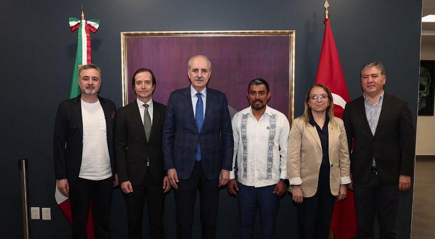 TBMM Başkanı Numan Kurtulmuş, Meksika’da