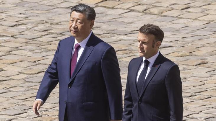Çin’den 5 yıl sonra Avrupa turu! Macron ve von der Leyen ile görüştü