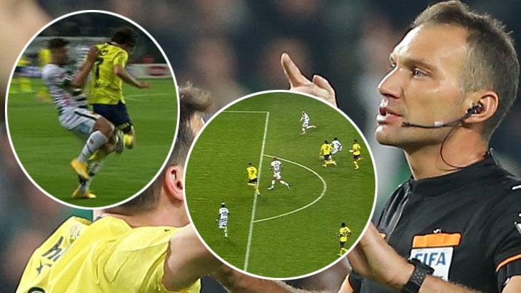 Konyaspor-Fenerbahçe maçında tartışma yaratan iki pozisyon! Ahmet Oğuz’un Ferdi’ye hareketi kırmızı kart mı? İptal edilen gol