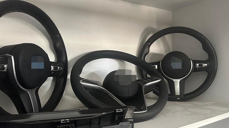 Bursa’da gümrük kaçağı oto yedek parçası ele geçirildi