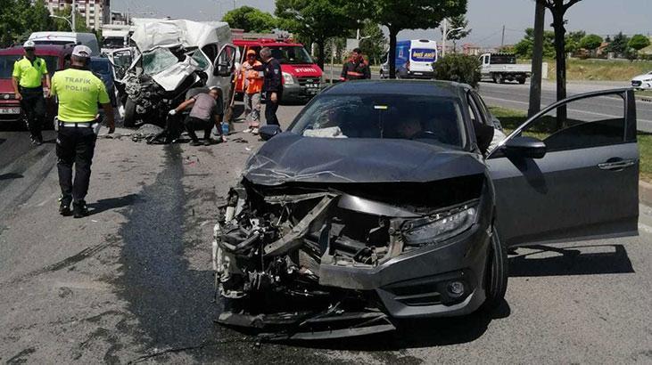 Malatya’da zincirleme kaza! Yaralılar var