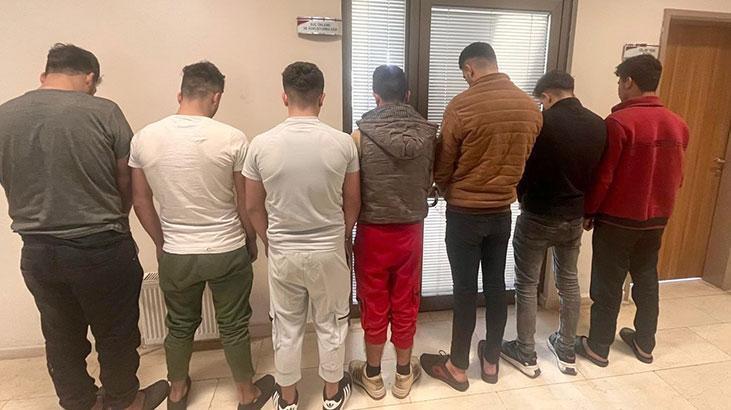İslahiye’de 7 kaçak göçmen yakalandı