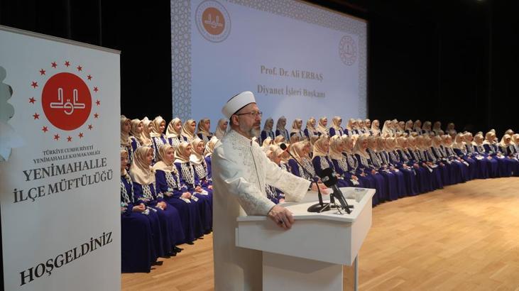 Ankara’da ‘Hafızlık İcazet Merasimi’ yapıldı