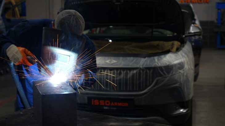 Cumhurbaşkanı Erdoğan çağrı yapmıştı! TOGG’u zırhla kapladılar