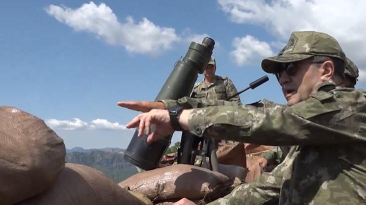 Orgeneral Bayraktaroğlu’ndan hudut hattı ve üs bölgelerine ziyaret