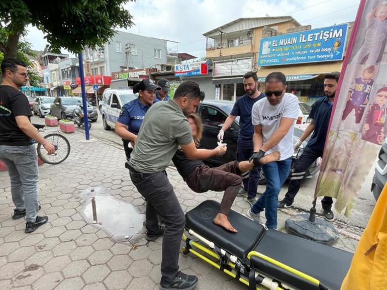 Hırsızlık için girdi, buzdolabındaki yemekleri yerken yakalandı!