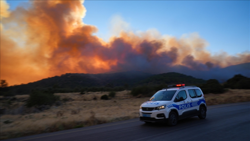 7 İlde Çıkan Orman Yangınlarında 9 Kişi Tutuklandı