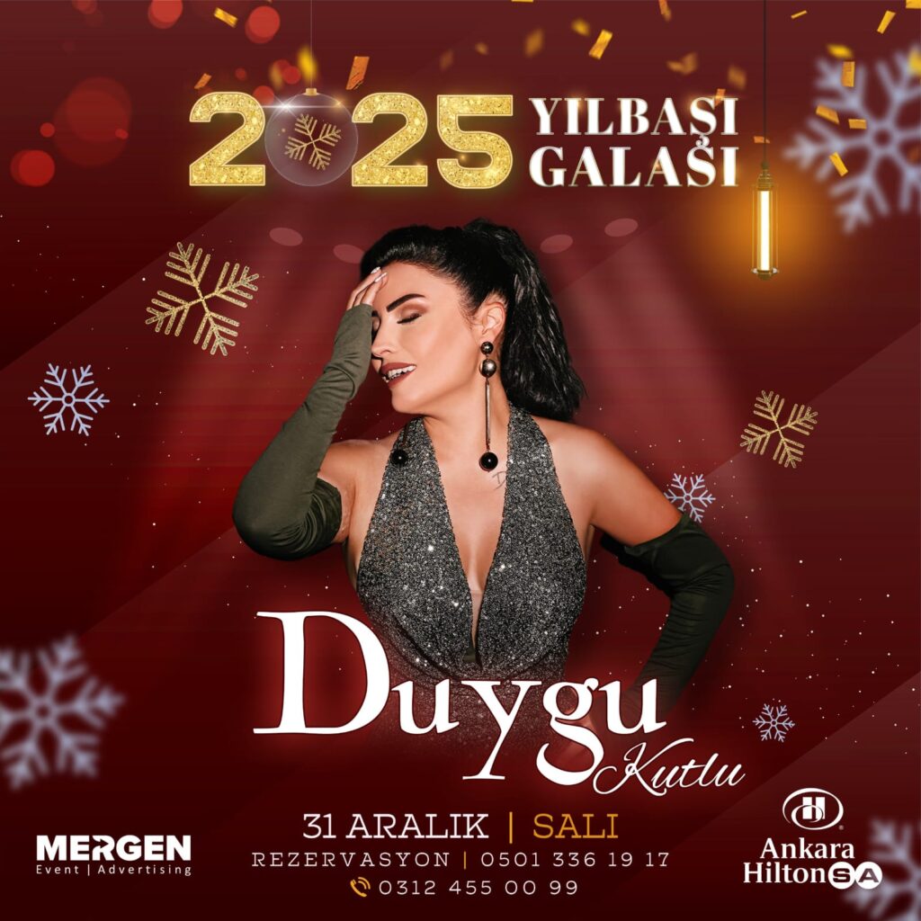 Yeni Yıl Eğlencesi İçin Doğru Adres: Mergen Organizasyon ve HiltonSA'dan Muhteşem Gala