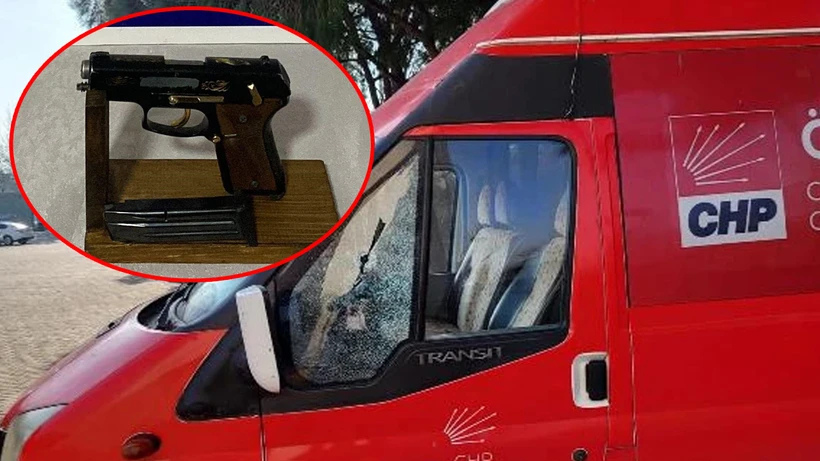 CHP Aracına Silahlı Saldırı Düzenlendi