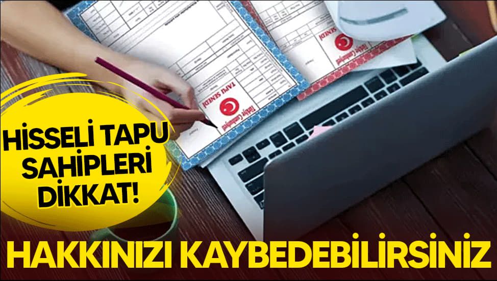 Hisseli Tapularda 90 Günlük Ön Alım Süresine Dikkat!