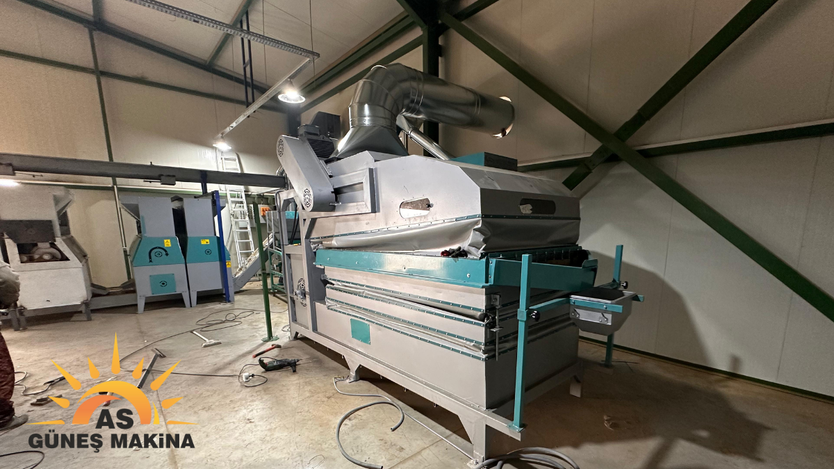 AS GÜNEŞ MAKİNA: KURUYEMİŞ İŞLEMEDE TEKNOLOJİNİN YENİ ADI