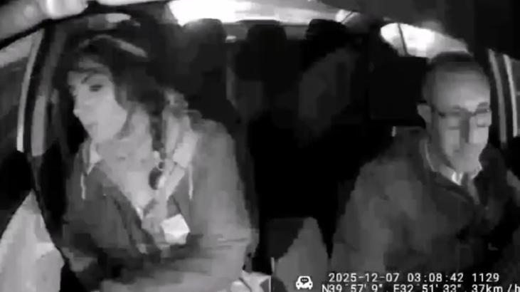 Araç İçi Kamera Ele Verdi: Takside 15 Bin Liralık Hırsızlık