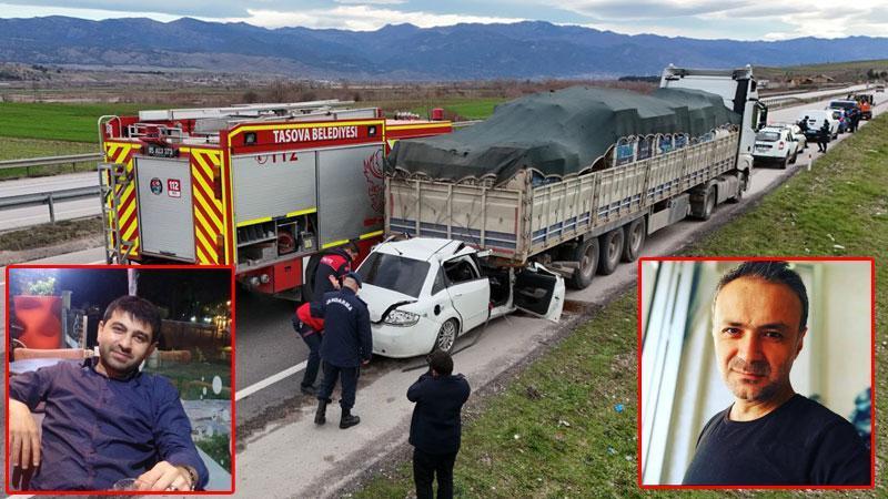 Ordu Yolu’nda Feci Kaza: Otomobil TIR’a Çarptı, 2 Kişi Hayatını Kaybetti