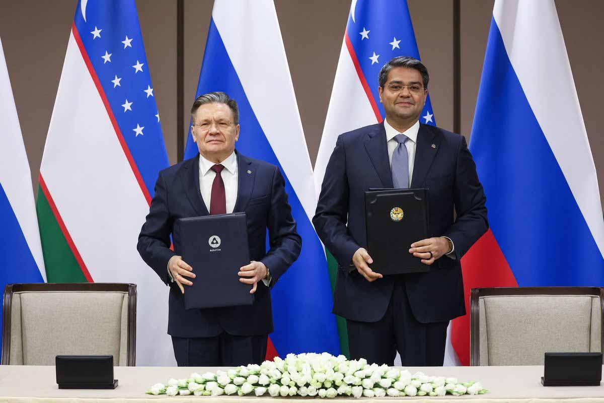 Özbekistan’da RITM-200N Reaktörlü Küçük Modüler Nükleer Santral İçin Betonlama Başladı