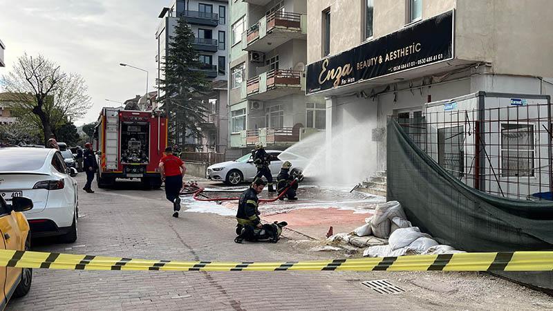 KÖRFEZ MAHALLESİ’NDE PANİK: DOĞAL GAZ KUTUSU PATLADI, BİNADA YANGIN ÇIKTI