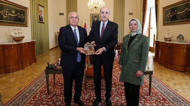 TBMM Başkanı Kurtulmuş’tan Kamu Denetçilerine Kabul