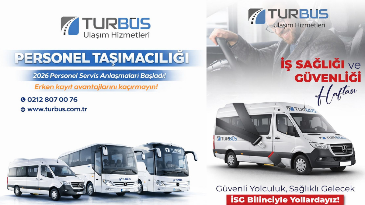 Turbüs Ulaşım’dan İstanbul’da Servis Hizmetine Güçlü Dokunuş