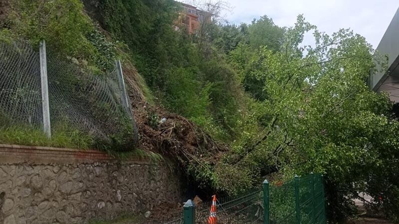 Zonguldak Otogarı’nda Heyelan Paniği
