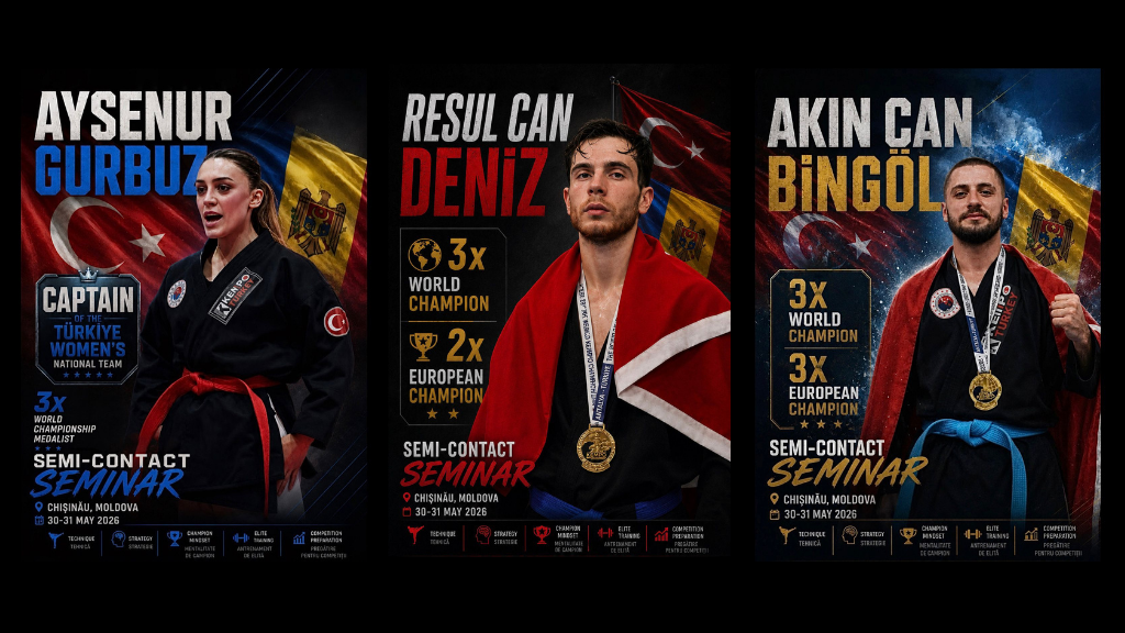 Türkiye Kempo Milli Takımı Sporcularından Moldova’da Dev Seminer