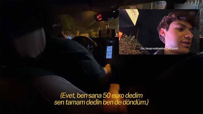 İstanbul’da Taksi Ücret Krizi: ABD’li Yayıncıya Fazla Ücret İddiası, Şoföre 95 Bin TL Ceza