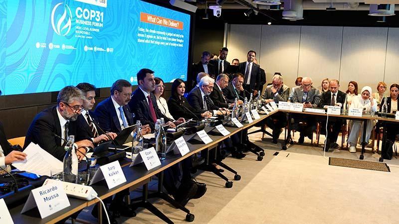 Bakan Kurum: “COP31 sürecinde iş dünyasıyla birlikte uygulama dönemine giriyoruz”