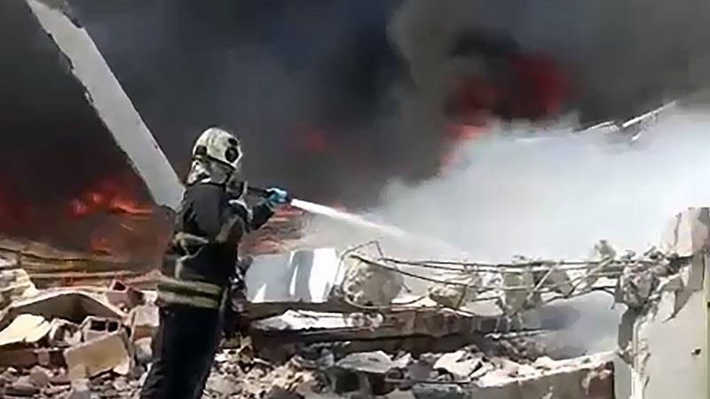 Adana’da narenciye paketleme tesisinde yangın