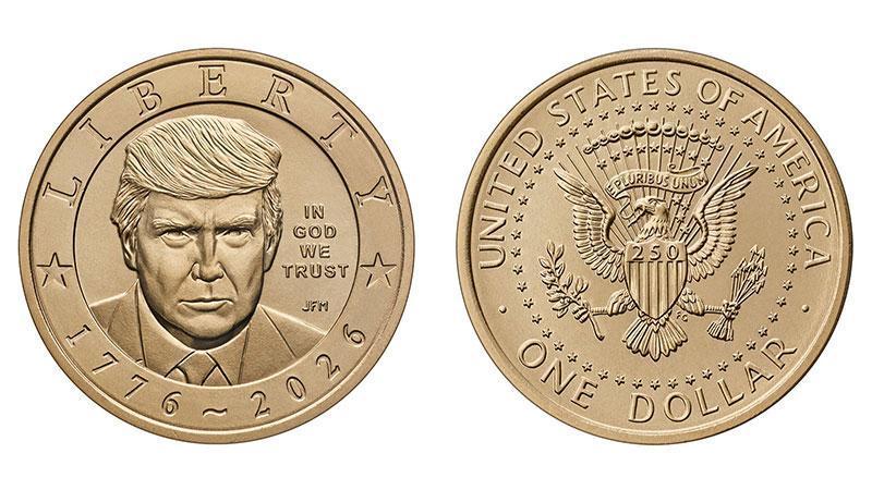 ABD’den Bağımsızlığın 250. Yılına Özel Altın Para: Üzerinde Trump’ın Portresi Yer Alacak