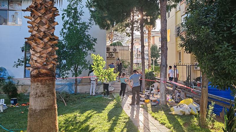Apartman tadilatında facianın eşiğinden dönüldü! 3 kardeş hastanelik oldu