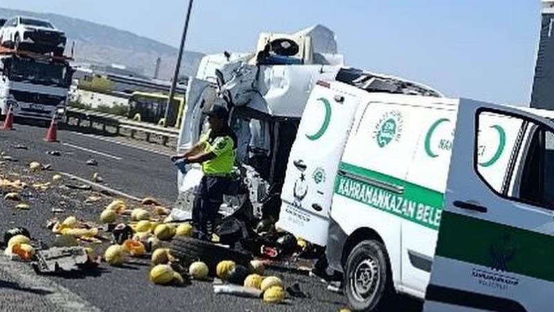 Anadolu Otoyolu’nda feci kaza: 1 kişi hayatını kaybetti, 2 kişi yaralandı