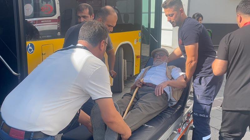 Otobüste fenalaşan yolcu için güzergahını değiştirdi, hastaneye yetiştirdi