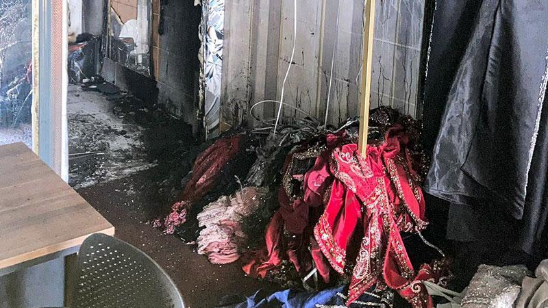 Gelinlikçi mağazası kundaklandı: Boşanma aşamasındaki eşi gözaltında