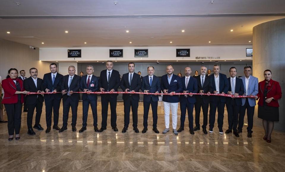 THY’nin Dalaman Havalimanı’ndaki yeni özel yolcu salonu hizmete açıldı