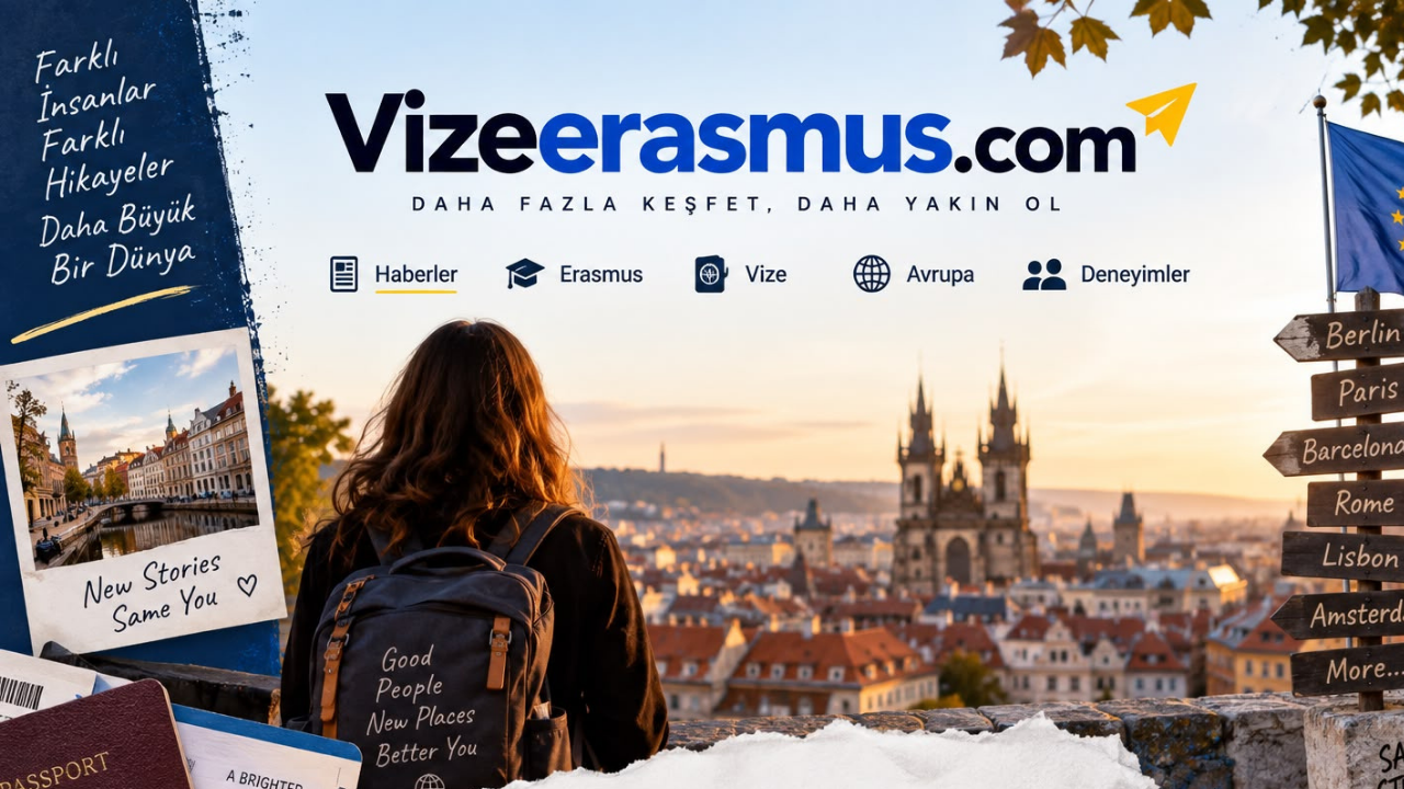 Erasmus Hayalini Gerçeğe Dönüştürmek İsteyen Öğrenciler İçin VizeErasmus Farkı