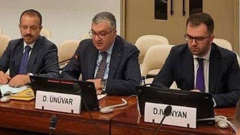 Bakan Yardımcısı Ünüvar, Cenevre’de BM toplantısına katıldı